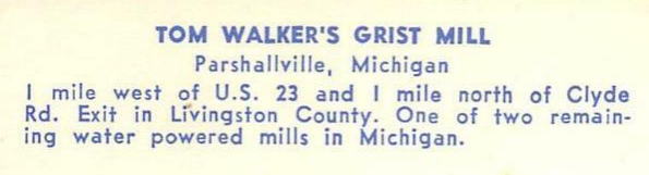 Parshallville - Old Postcard (newer photo)